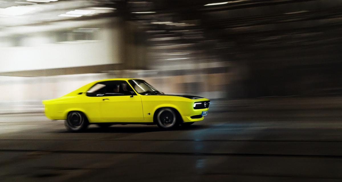 Opel Manta Gse Elektromod La Marque Allemande Samuse Lectrifier